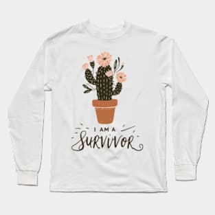 I'm a Survivor. Long Sleeve T-Shirt